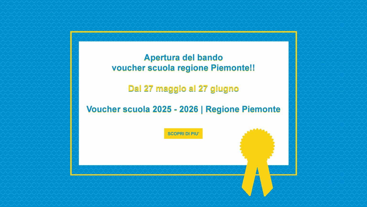 Voucher scuola regione Piemonte