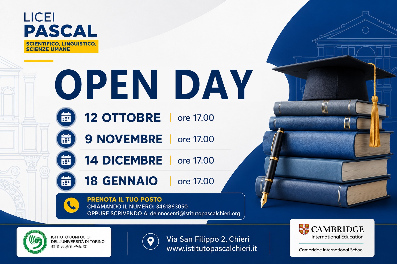 Open day liceo scientifico Torino